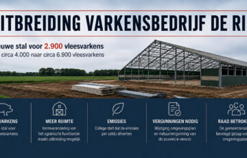 College zet deur open voor uitbreiding varkensbedrijf De Rips
