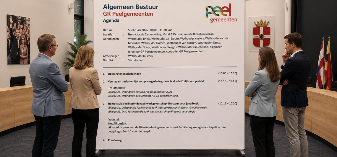 Zonder openbare kennisgeving geen democratische controle