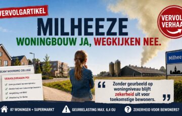 Woningbouw Milheeze: de raad kreeg het echte geurbeeld niet vóór de stemming
