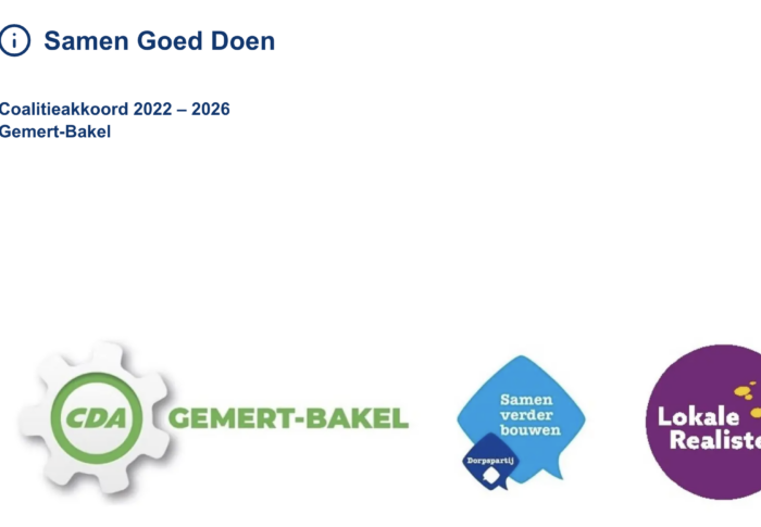 Politiek op Inhoud over het coalitieakkoord 2022-2026