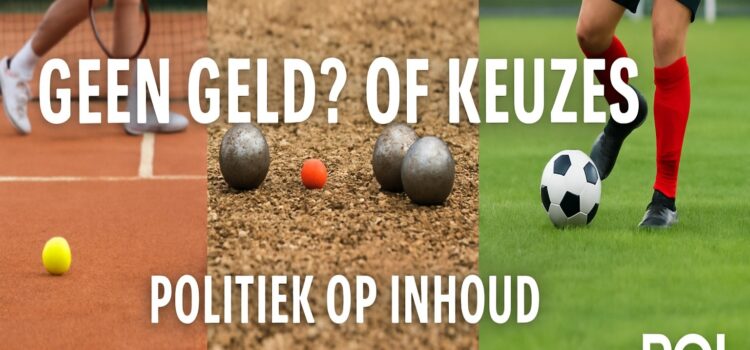 Geen geld? Of keuzes