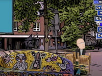 Op het bankje